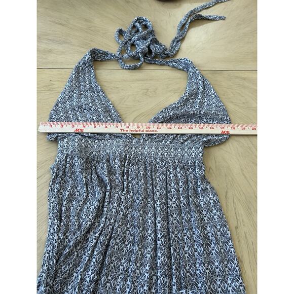 LULUS Boho Maxi Dress Coastal Floral Fairy Romantic Beach Resort Tropical Sexy M - Picture 10 of 14